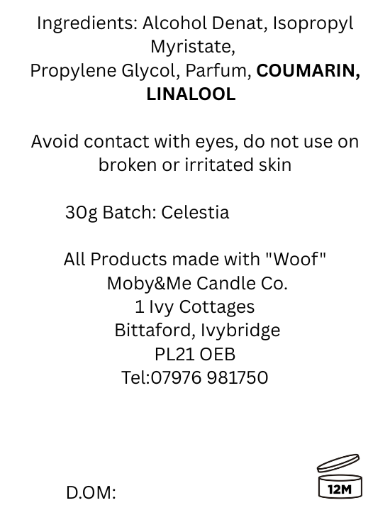 Celestia Eau de Parfum 30ml Inspired by Thierry Mugler Angel