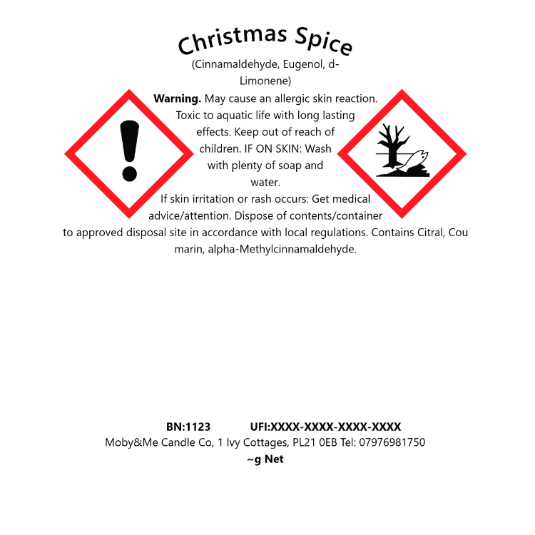 Christmas Spice Soy Wax Candle