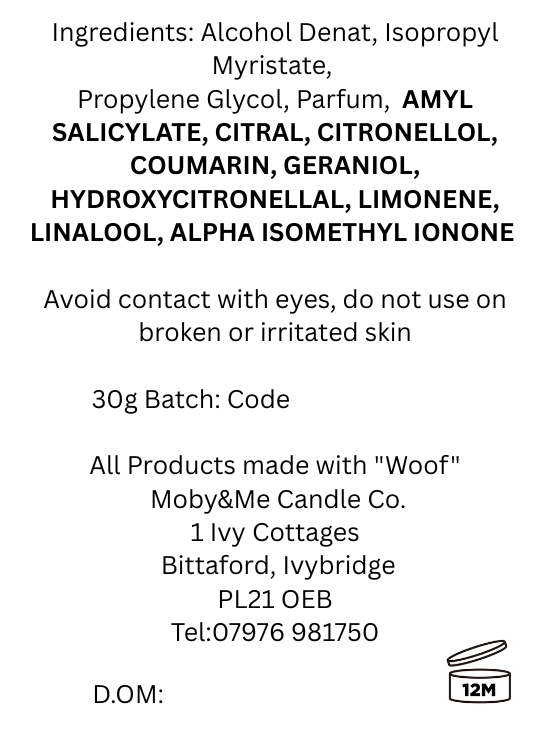 Code Eau de Parfum 30ml Inspired by Armani Code