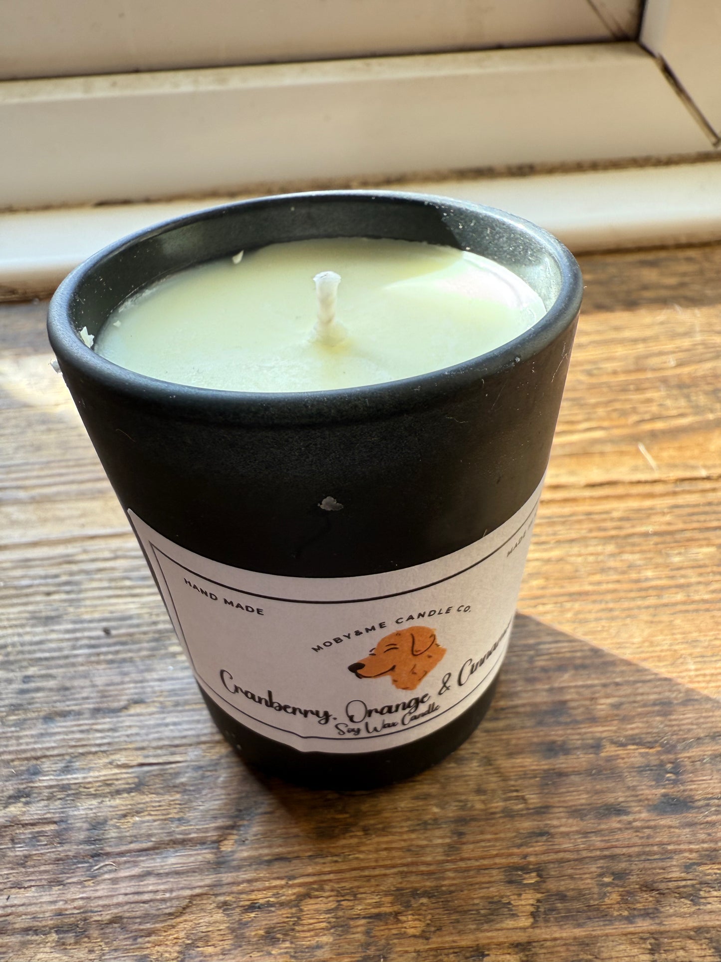 Cranberry, Orange & Cinnamon Soy Wax Candle