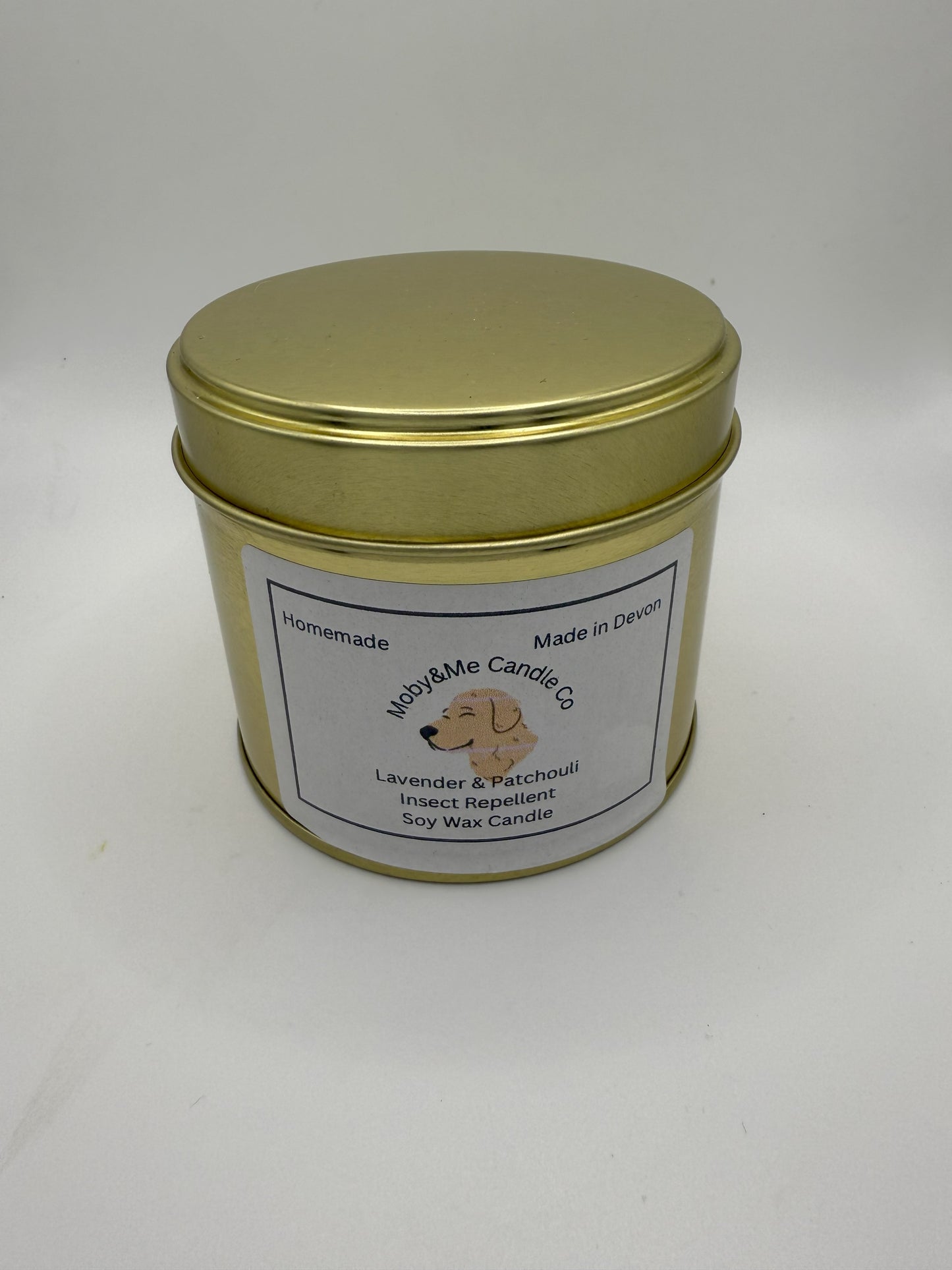 Large Lavender & Patchouli Insect Repellent Soy Candle