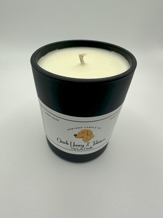 Dark Honey & Tobacco Soy Wax Candle