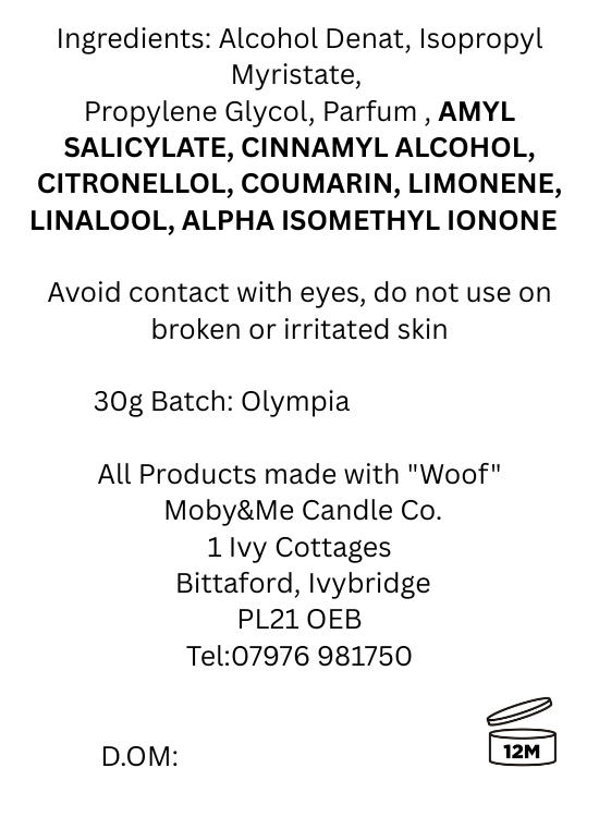 Olympia Eau de Parfum 30ml inspired by Paco Rabanne Olympea