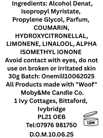 One Mill Eau de Parfum 30ml Inspired by Paco Rabanne One Million