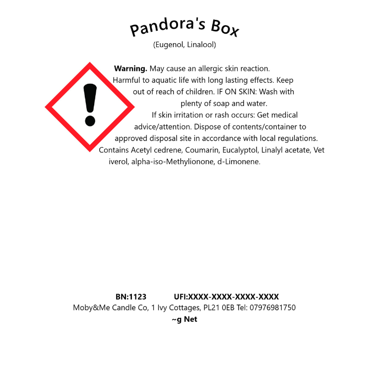 Pandora's Box Soy Wax Candle