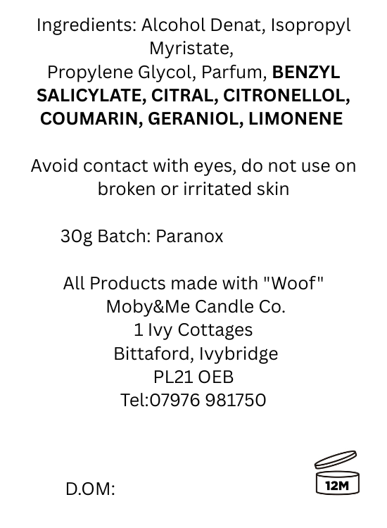 Paranox Eau de Parfum 30ml Inspired by Prada Paradoxe