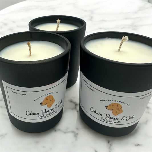 Cuban Tobacco & Oak Soy Wax Candle