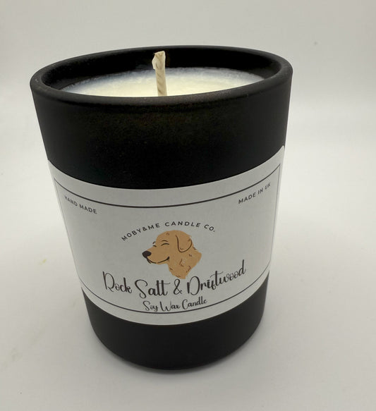 Rock Salt & Driftwood Soy Wax Candle